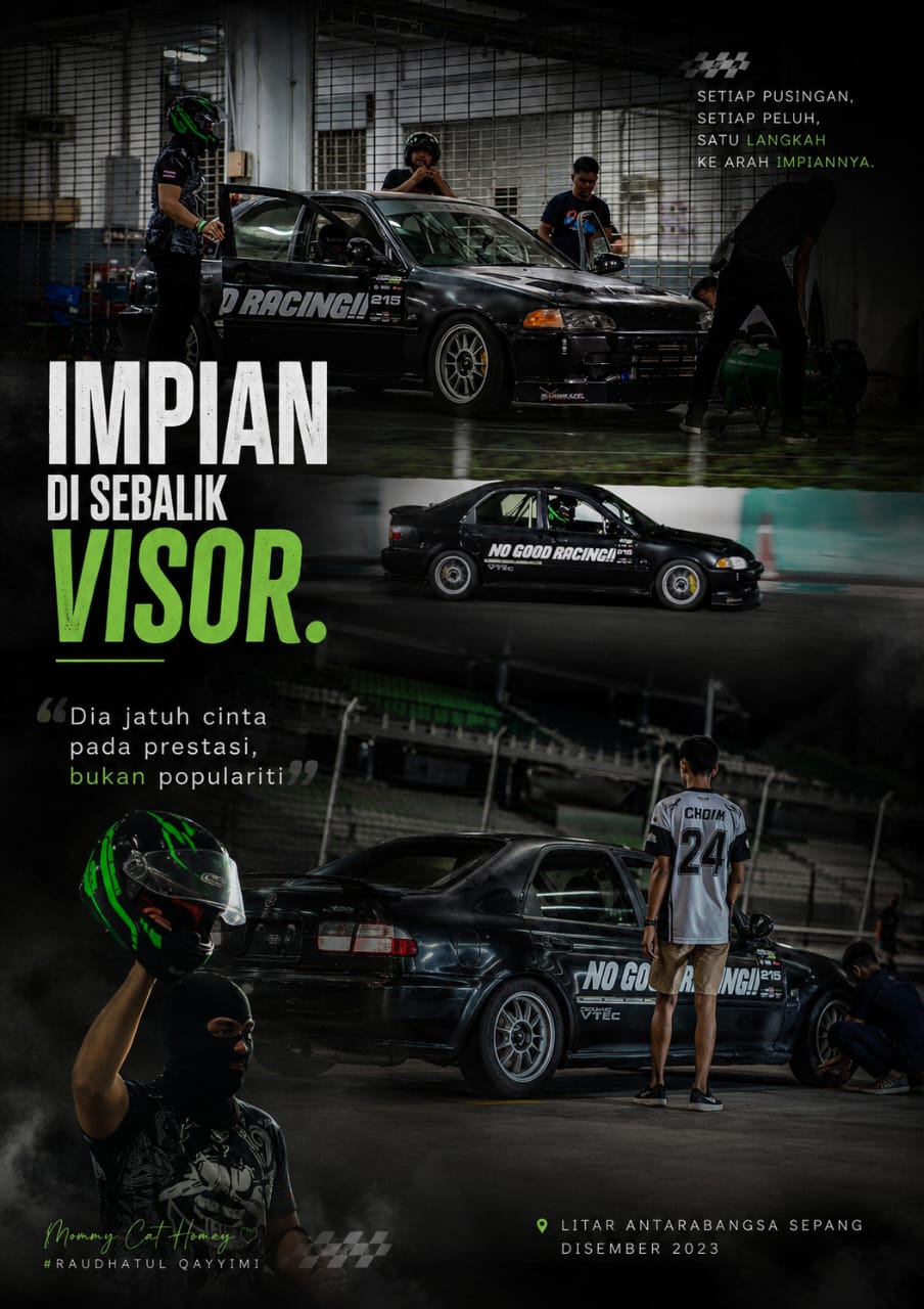 IMPIAN DI SEBALIK VISOR